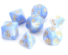 RPG Set - Blue/White Marble